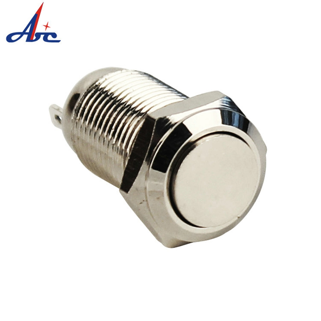 Mini High Round Momentary Electric Spst 10mm Push Button Switch