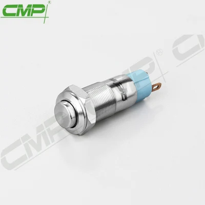 CMP Metall Mini 1no Spst Druckknopf 10mm Schalter