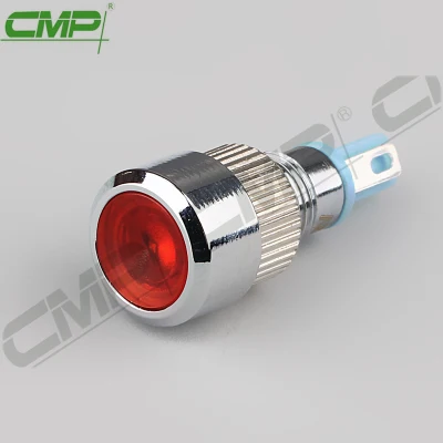 CMP 8 mm hochwertige Signallampe, Metall-Signallampe, IP67, Maschinenanzeige
